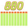 880 Pfeile f�r Nerf Elite 2.0, 7.2cm Pfeile Refill Bullets, Ersatzpfeile Munition Foam Darts f�r Nerf Hasbro Fortnite