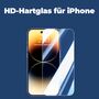 Echt Schutz Glas f�r iPhone 16 15 14 13 12 11 Pro Max Mini Panzerfolie 9H Folie