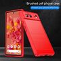 Google Pixel 6 TPU Case Carbon Fiber Optik Brushed Schutz Hlle Cover