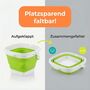 Faltbarer Eimer Eckig