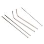 Edelstahl Strohhalme 4er Pack