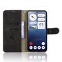 Handyh�lle f�r Nothing Phone 3 Kunstleder Case Cover Schwarz