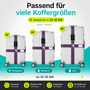 Koffergurt Kreuz Gep�ckgurt Kofferband Zahlenschloss Verstellbar Gurt Koffer
