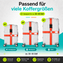 Koffergurt Kreuz Gep�ckgurt Kofferband Zahlenschloss Verstellbar Gurt Koffer