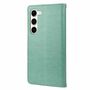Elegante Kunstleder Flip Handyh�lle f�r Samsung Galaxy S23 Serie - Schmetterlings Blumenmuster