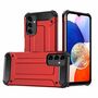 Schutz Handy H�lle f�r Samsung Galaxy A14 5G Case Cover Tasche Etui Bumper