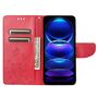 Schutz Handy H�lle f�r Xiaomi Redmi Note 12 Poco X5 5G Case Cover Tasche Wallet
