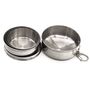 Mini Becher Klappbar Edelstahl Faltbecher Tasse Becher Zelten Camping Wandern