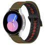 Silikon Armband 20mm Uhrenarmband f�r Samsung Galaxy Watch 4 5 Classic Pro Loop