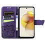 Schutzh�lle Handyh�lle f�r Motorola Moto G73 Case Cover Kartenfach