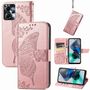 Schmetterling Liebesblume Kunstleder Handyh�lle f�r Motorola Moto G23 