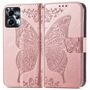 Schmetterling Liebesblume Kunstleder Handyh�lle f�r Motorola Moto G23 