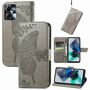 Schmetterling Liebesblume Kunstleder Handyh�lle f�r Motorola Moto G23 