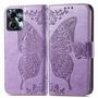 Schmetterling Liebesblume Kunstleder Handyh�lle f�r Motorola Moto G23 