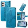 Schutzh�lle Handyh�lle f�r Motorola Moto E13 Case Cover Kartenfach