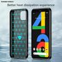Google Pixel 4a H�lle - Carbonfaser-Optik, Geb�rstete Textur, Sto�festes TPU Schutzcase