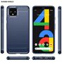 Google Pixel 4a H�lle - Carbonfaser-Optik, Geb�rstete Textur, Sto�festes TPU Schutzcase