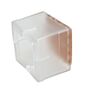 Quadratische Stuhlbeinkappen aus PVC, 30-62mm - Sch�tzen Sie Ihre B�den und reduzieren Sie L�rm