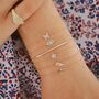 6 teile Armband Schmuck Armb�nder Geschenk Set Schmetterlinge Sterne Auge Mond