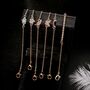 6 teile Armband Schmuck Armb�nder Geschenk Set Schmetterlinge Sterne Auge Mond
