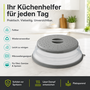 Mikrowellen Abdeckhaube 26 cm