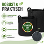 Pflanzs�cke Set Schwarz