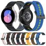 Silikon Armband 20mm Uhrenarmband f�r Samsung Galaxy Watch 4 5 Classic Pro Loop