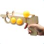 DIY Holz Puzzle Tennis Pistole Kinder Spielzeug Wissenschaft Physik Experiment