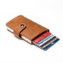 Kunstleder RFID NFC Blocker Schutzh�lle - Kartenschutzh�lle f�r Kreditkarten