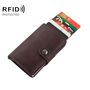 Kunstleder RFID NFC Blocker Schutzh�lle - Kartenschutzh�lle f�r Kreditkarten