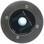 Solar LED Bodenstrahler CTB-R, rund xH 10x4cm, IP44, Edelstahl-Front