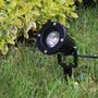 Gartenleuchte CT-GS10, schwarz 230V, 1,5m Kabel+Erdspie�, GU10 Fassung