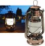 LED Camping Laterne CT-CL Copper xH 12x23,5cm, 4x AA, warmwei�, dimmbar