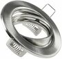 Decken-Einbaustrahler SR90 chrom-matt schwenkbar,  88mm, f�r 50mm Lampen