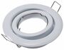 Decken-Einbaustrahler SR90 wei� schwenkbar, 98mm, f�r 50mm Lampen