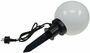 Garten Kugelleuchte Erdspie� CT-GL20cm IP44, 230V, 1,5m Kabel, E27 Fassung