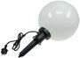 Garten Kugelleuchte Erdspie� CT-GL30cm IP44, 230V, 1,5m Kabel, E27 Fassung