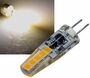LED Stiftsockellampe G4 Silikon W2 3000k, 190lm, 300-, 12V/2W, warmwei�