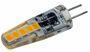 LED Stiftsockellampe G4 Silikon W2 3000k, 190lm, 300-, 12V/2W, warmwei�