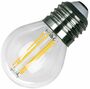 LED Tropfenlampe E27 Filament T4 3000k, 470lm, 230V/4W, warmwei�