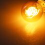 LED Gl�hlampe E27 Vintage G70 2000k, 280lm, 230V/4W, warmwei�/amber