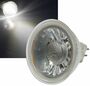 LED Strahler MR16 H50 COB 1 COB, 4000k, 420lm, 12V/5W, neutralwei�