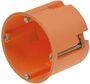 Hohlwanddose  68 x 60mm inkl. Ger�teschrauben, orange