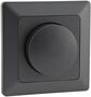 MILOS Dimmer fr LED Lampen, Anthrazit 250V~/ 3-60W, inkl. Rahmen, UP