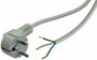 Netzkabel 1,5m, grau, 3x 0,75mm� Schutzkontakt-Stecker > blanke Enden