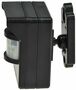 Funk-Bewegungsmelder f�r Pilota Casa IP44, 90-/8m PIR, schwarz, Aufputz