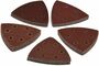Schleifdreiecke Pro-XL, 50x K�rnung je 10x K40-60-80-120-180