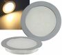 LED Einbauleuchte EBL Slim WW IP67, 9 LEDs, Alu matt, warmwei�, 55mm