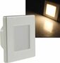 LED Wand-Einbauleuchte EBL 86 2,5W, 3000k, warmwei�, Rahmen cremewei�