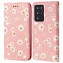 Samsung Galaxy Note 20 Ultra Tasche Handy H�lle Schutz Cover mit Kartenfach Glitzer Rosa